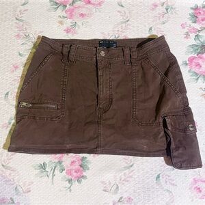 ASOS Brown Mini Skirt